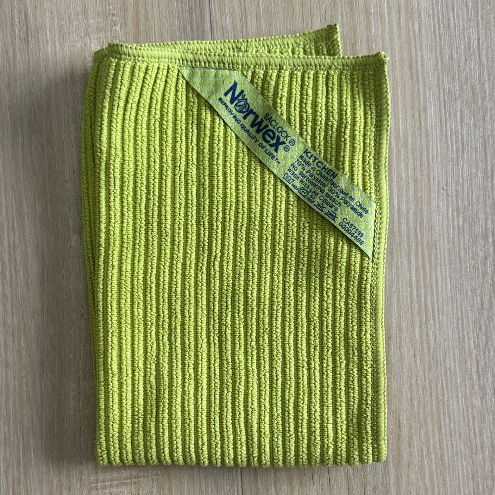 Norwex Lime Green Kitchen Towel